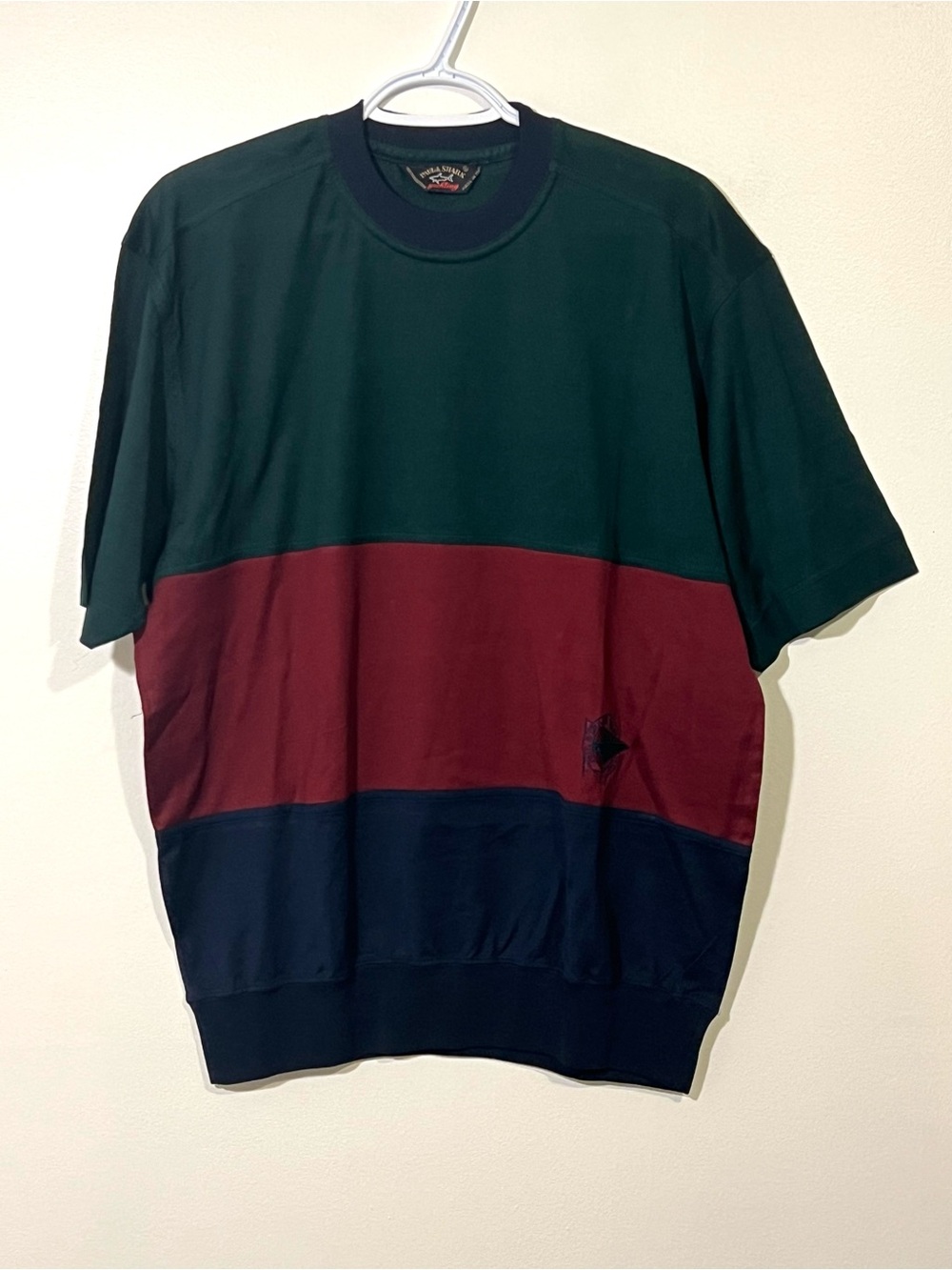 Paul and Shark Yachting Mens Lg 90s Styled Shirt - 100% Pure Cotton From Italy